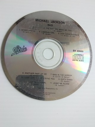 Michael Jackson - Bad CD without the Case