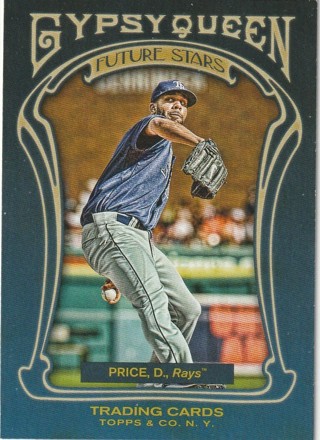 2011 Topps Gypsy Queen Future Stars #FS16 David Price RAYS