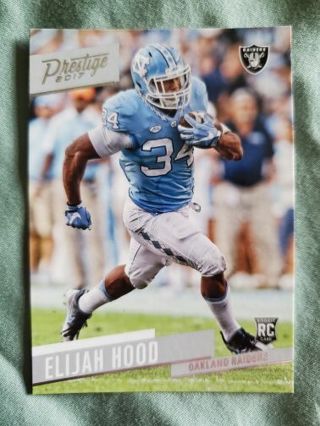 2017 Panini Prestige Rookie Elijah Hood