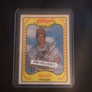 1981 Kellogg’s Tom Seaver #38