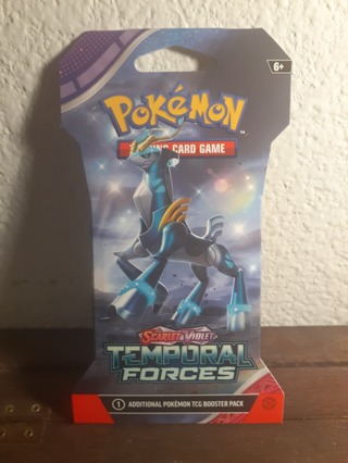 (NIP) Pokemon: Scarlet & Violet - Temporal Forces - Sleeved Booster Pack