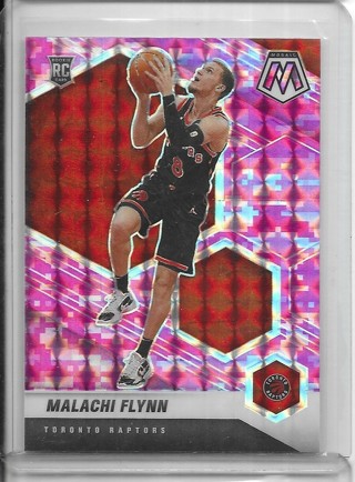 Malachi Flynn 2020-21 Mosaic Mosaic Pink Camo #236