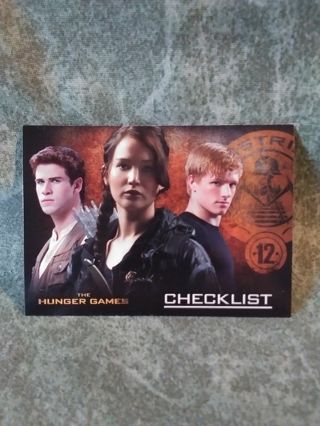 The Hunger Games Trading Card # 72