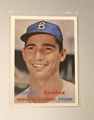 Sandy Koufax insert