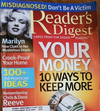 Oct. 2006 Large Print Readers Digest