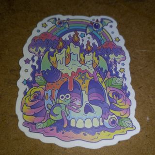 Cool nice one vinyl sticker no refunds regular mail only Very nice quality!