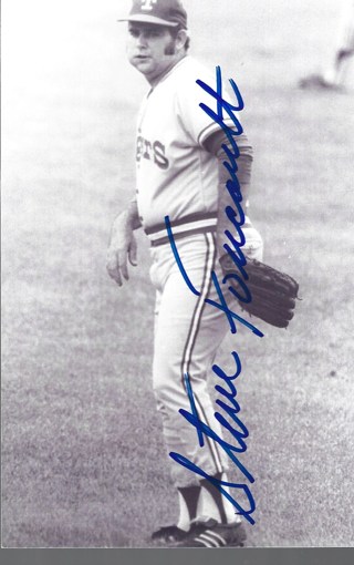 STEVE FOUCAULT RANGERS AUTOGRAPH 4X6 PHOTO