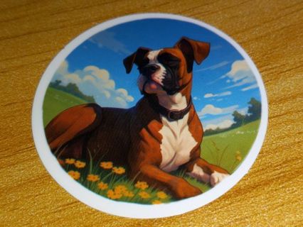 Dog Cute one new one vinyl lab top sticker no refunds regular mail high quality!