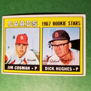 1967 - TOPPS BASEBALL CARD NO. 384 - 1967 ROOKIE STARS - CARDINALS