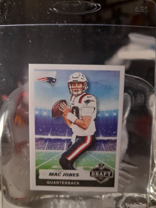 2021 Mac Jones Miniature Rookie Sticker by Panini