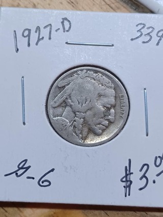 1927-D Buffalo Nickel! 33