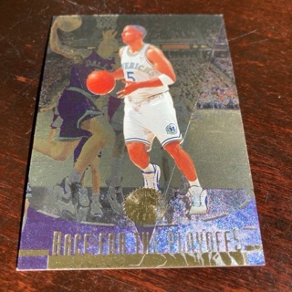 1995-96 SP Championship Series - [Base] #123 Jason Kidd - Race For The Playoffs 