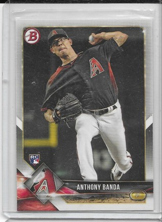 Anthony Banda 2018 Bowman #57 Rookie Card