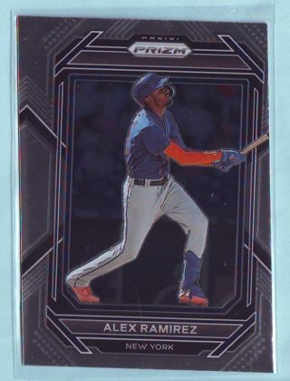 2023 Panini Prizm Alex Ramirez MISCUT ROOKIE Baseball Card # 29 Yankees