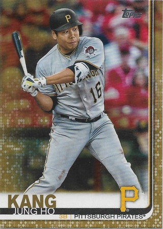 2019 Topps Gold #391 Jung Ho Kang Pittsburgh Pirates 1736/2019