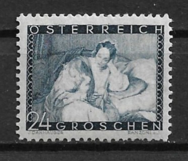 1935 Austria Sc376 Mother's Day MNH