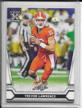 Trevor Lawrence 2021 Leaf Draft #09