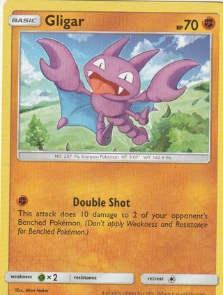 Pokemon Card: Gligar