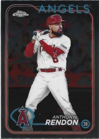 2024 TOPPS CHROME ANTHONY RENDON CARD