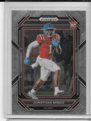 Jonathan Mingo 2023 Prizm Draft #150 Rookie Card 