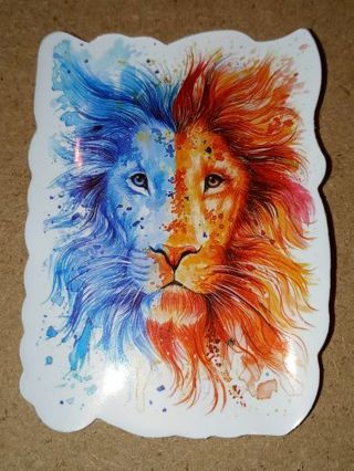 Beautiful nice big vinyl sticker no refunds regular mail only Very nice quality!