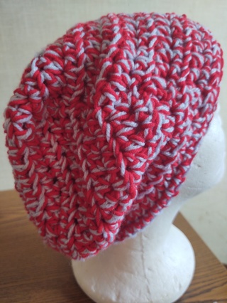 Hand Crocheted Slouch Hat 