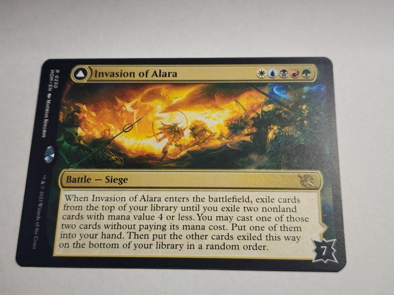 Free: Magic the gathering mtg Invasion of Alara rare card March of the ...