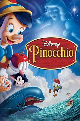 Pinocchio 1940 Blu-ray (Digital Code Only) 