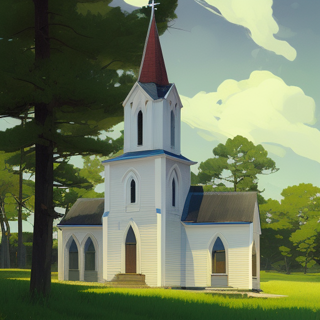 Listia Digital Collectible: Little Country Church