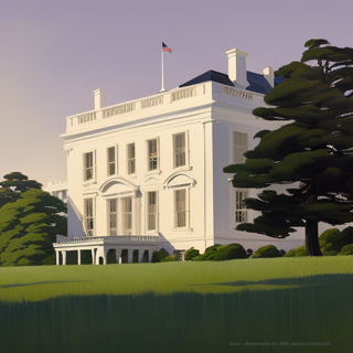 Listia Digital Collectible: The White House in Washington D C