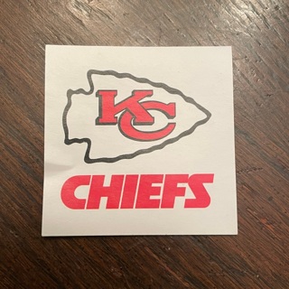 Kansas City Chiefs Sticker 