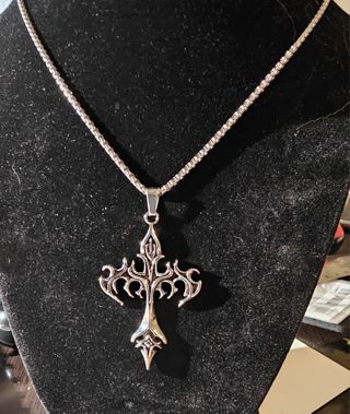 Gothic Cross Necklace