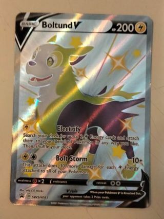 Boltund v swsh 085 rare holo promo nm pokemon