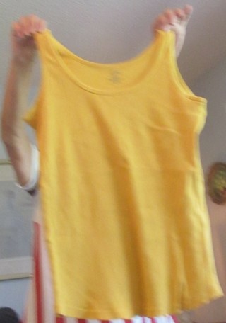 YELLOW TOP SIZE L