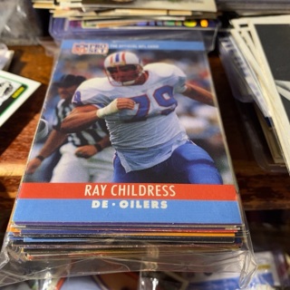 (50) random 1990 pro set football cards 