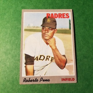 1970 - TOPPS BASEBALL CARD NO. 44 - ROBERTO PENA - PADRES