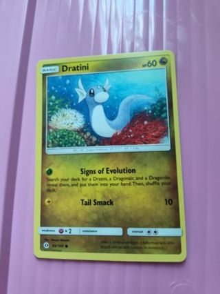 Dratini Pokemon Card