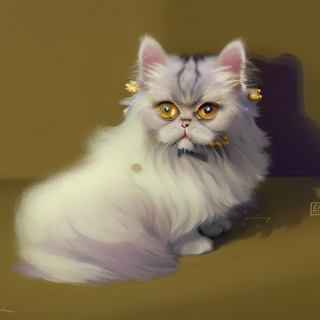 Listia Digital Collectible: Persian Kitty