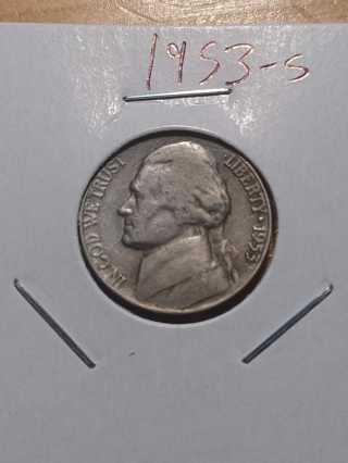 1953-S Jefferson Nickel! 17