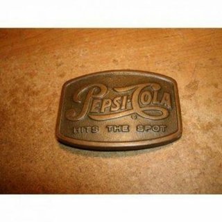 vintage-pepsi cola-hits the spot-70s-belt buckle-look!