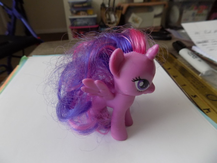 My Little Pony Twilight Sparkle pink and purple mane and blue body