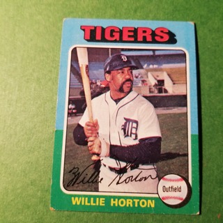 1975 - TOPPS BASEBALL CARD NO. 66 - WILLIE HORTON - TIGERS