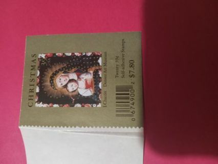 BOOKLET ONLY 2005 CHRISTMAS CHACO IN DENVER ART MUSEUM 39CENT POSTAGE STAMP