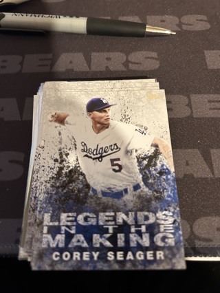 2018 topps legends in the making corey seager