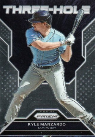 2023 Panini Prizm Kyle Manzardo Three Hole Insert