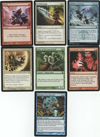 Fantastic Set of 7 Magic the Gathering Cards!