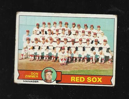 1979 TOPPS REDSOX  CHECKLIST #214