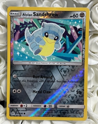 Alolan Sandshrew Reverse Holo 137/236 Pokemon TCG