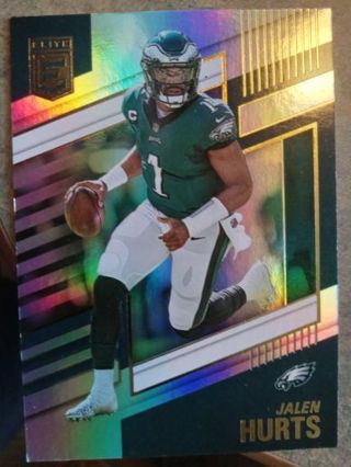 2022 DONRUSS ELITE JALEN HURTS PHILADELPHIA EAGLES FOOTBALL CARD# 9