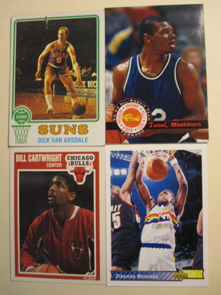Basketball Lot #855: Mashburn RC, Mutombo, Cartwright + vintage